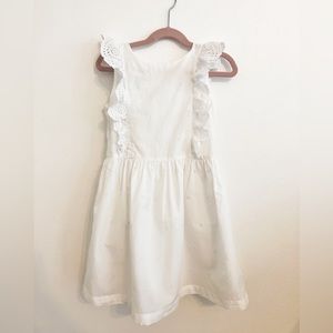 GAP Kids girls white dress size small S